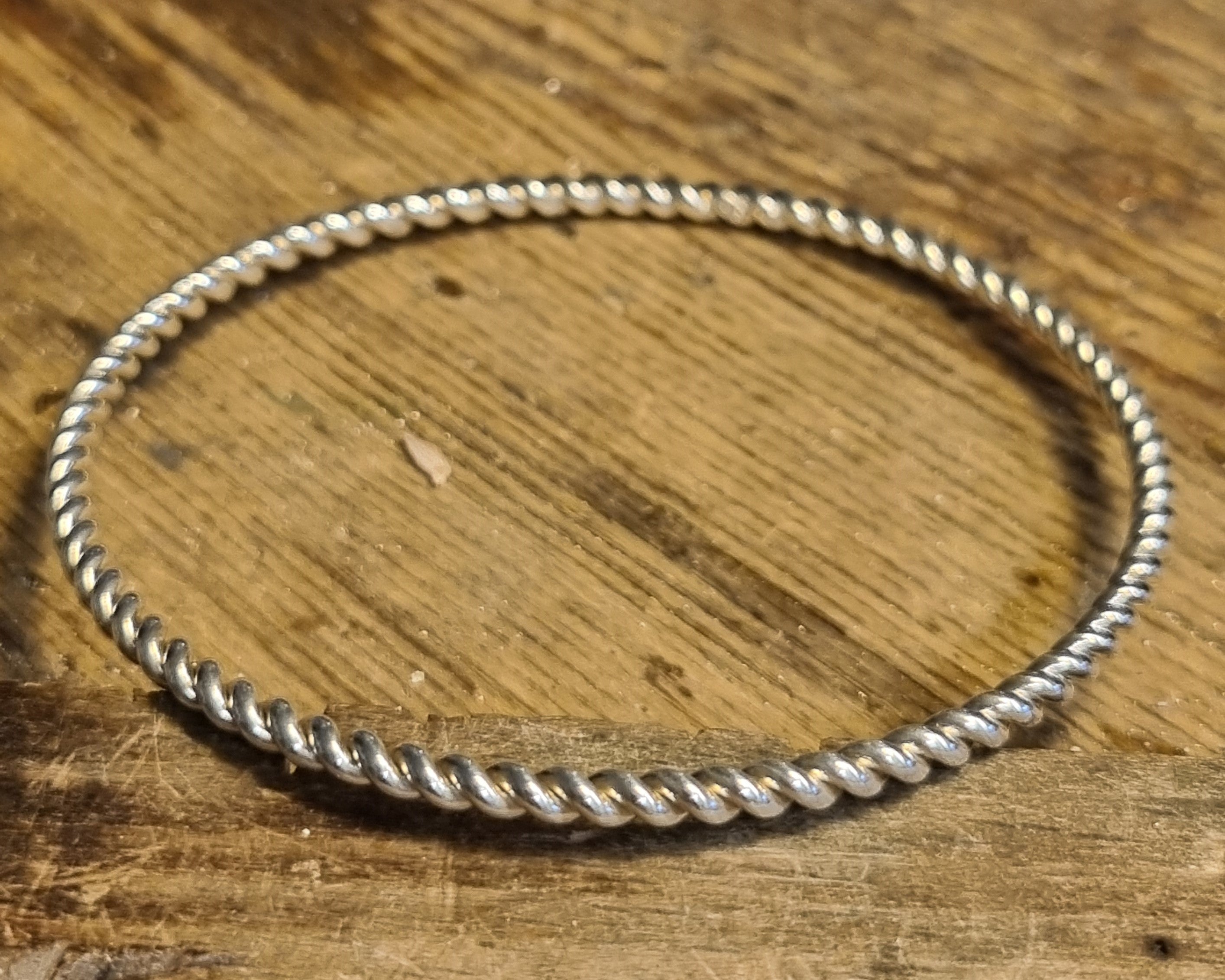 Sølv armring