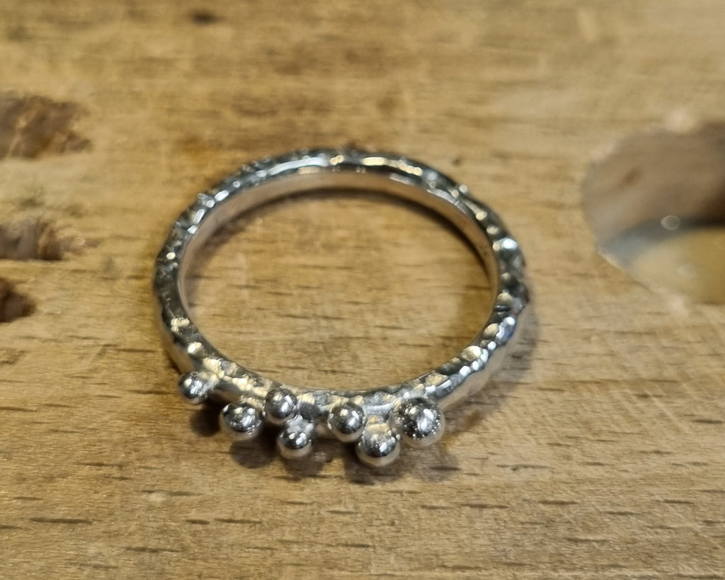 Hvidgulds ring