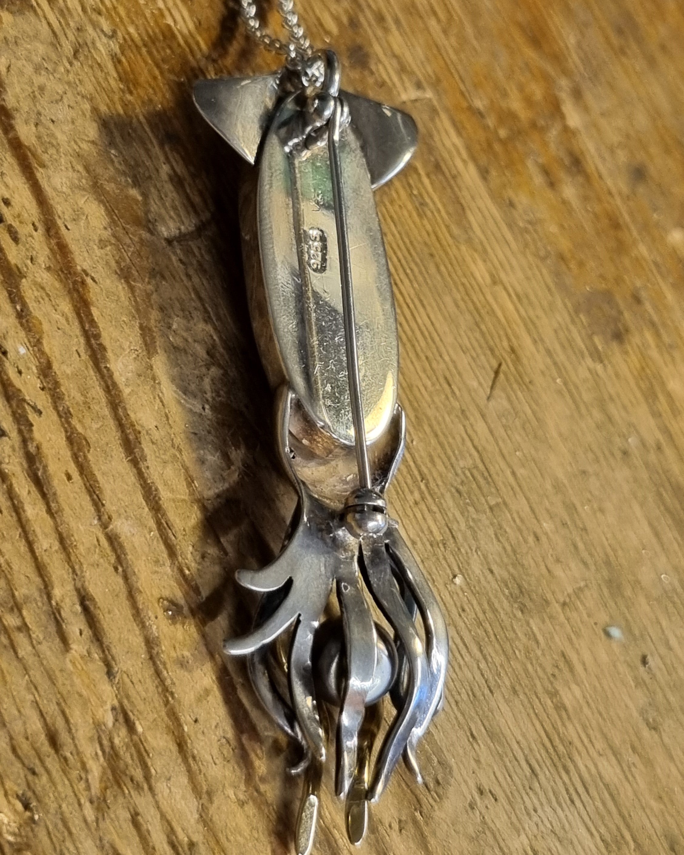 Sølv vedhæng/broche